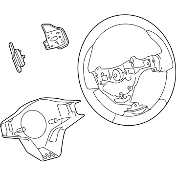 Toyota 45100-0R130-C1 Wheel Assembly, Steering