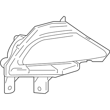 Toyota 81456-42070 Lamp Reflector