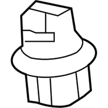 Toyota 81615-12590 Bulb Socket