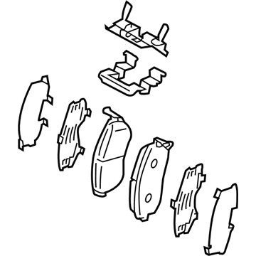 Scion SU003-04678 Brake Pads