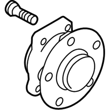 Toyota SU003-00782 Front Hub & Bearing