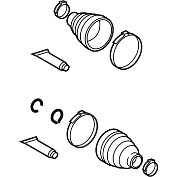 Toyota 04437-08011 Boot Kit