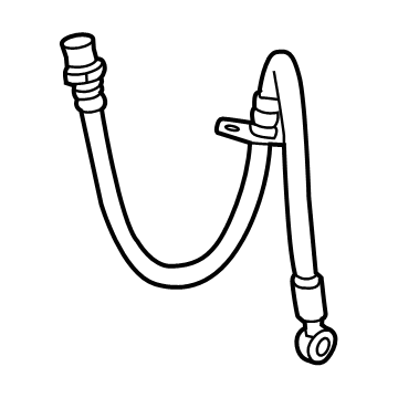 Toyota SU003-06806 Brake Hose F RH