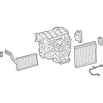 Toyota 87050-33D10 Radiator Assembly, Air Conditioner