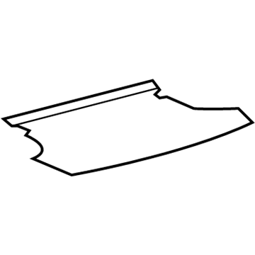 Toyota 64711-52080-B0 Mat, Luggage Compartment Floor