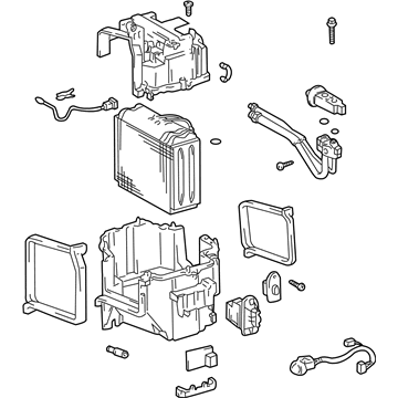 Toyota 88510-35580 Evaporator Assembly