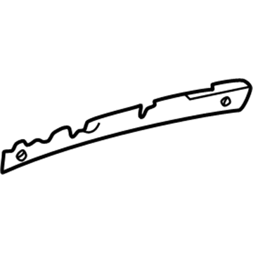 Toyota 66413-42020 Spacer, Front Passenger Side