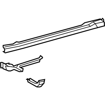 Toyota 57401-35910 Sidemember