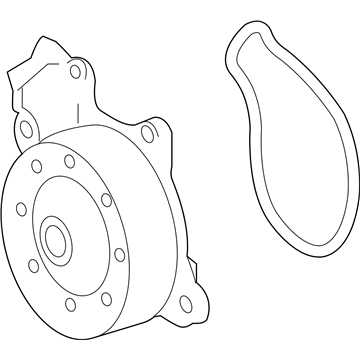 Toyota 16100-09620 Water Pump