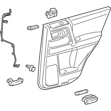 Toyota 67630-35B51-C5 Door Trim Panel