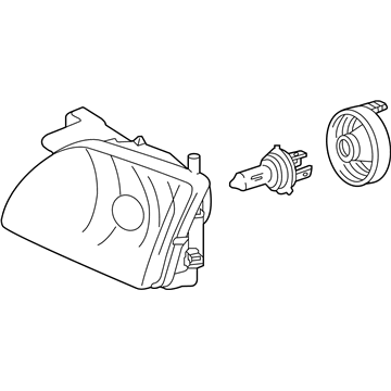 Toyota 81150-04110 Headlamp Assembly