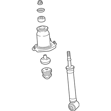 2006 Toyota Matrix Shock Absorber - 48530-A9550