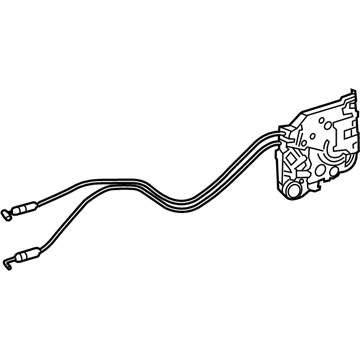 Toyota 69300-08021 Lock Assembly