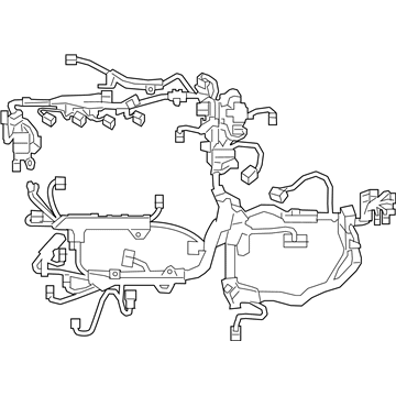 Toyota 82121-06J60 Engine Harness