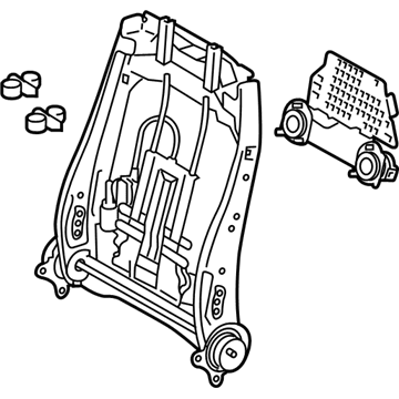 Toyota 71103-0C010 Seat Back Frame