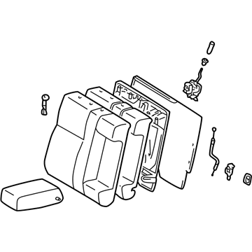 1997 Toyota Camry Armrest - 72830-33170-B0