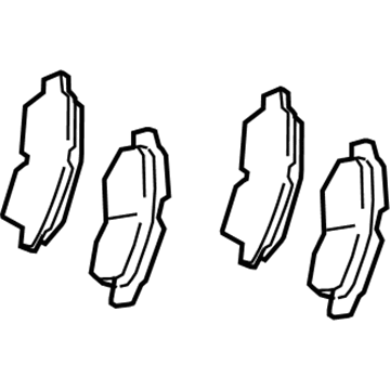 Toyota 04465-02230 Brake Pads