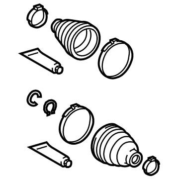 Toyota 04429-48062 Boot Kit