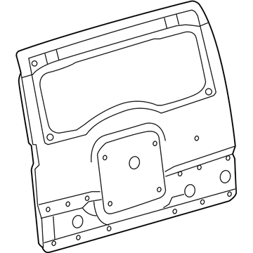 Toyota 67005-35410 Door Shell