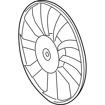 2018 Toyota Prius Cooling Fan Assembly - 16361-37070