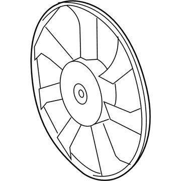 2019 Toyota Prius Fan Blade - 16361-37060