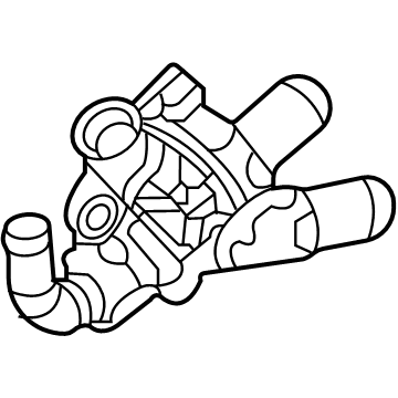 Toyota 16351-25040 Water Manifold