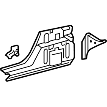 Toyota 57404-0C010 Reinforce Sub-Assy, Floor Side, Inner LH