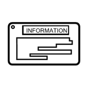 Toyota 11294-0V010 Label, Leak Detection Pump Information