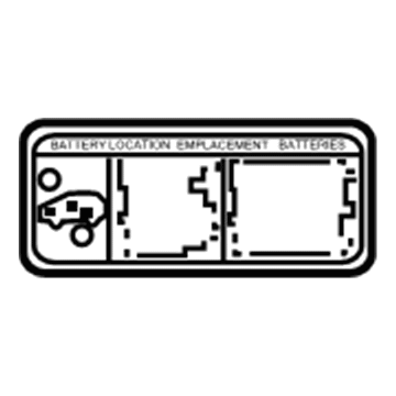 Toyota G9275-48040 Info Label