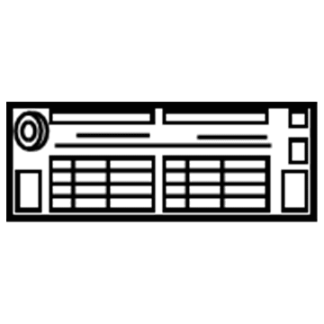 Toyota 42661-48521 Tire Pressure Label