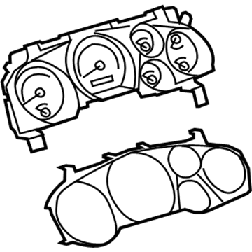 Toyota 83800-0CK50 Gauge Cluster