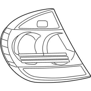 Toyota 81551-33410 Lens & Housing