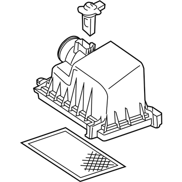 Toyota 17705-0T230 Cap Sub-Assembly, Air Cl