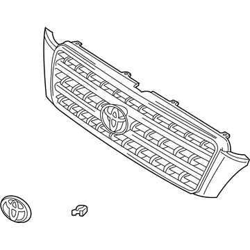 2002 Toyota Highlander Grille - 53101-48060-A0