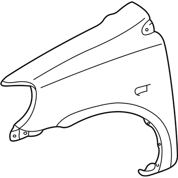 Toyota Echo Fender - 53812-52070