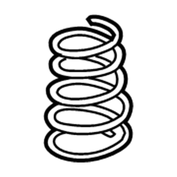 2007 Toyota Camry Coil Springs - 48231-06381