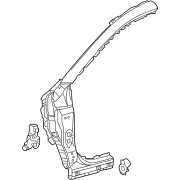 Toyota 61010-0R020 Hinge Pillar