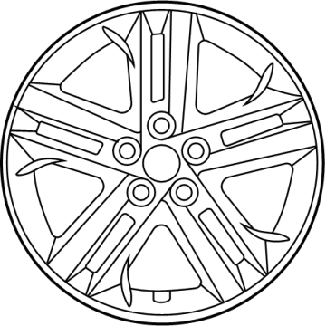 Toyota 42611-12F00 Wheel, Disc