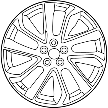 Toyota 42611-12E10 Wheel, Alloy