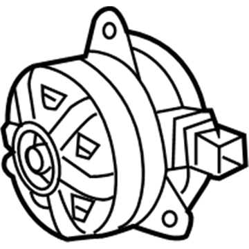 Toyota 16363-37020 Fan Motor