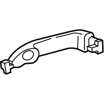 Toyota 69210-60100-B0 Handle, Outside