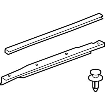 Toyota 53807-0C040 Shield Sub-Assembly, FEN