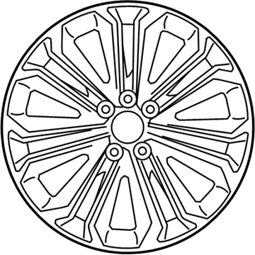 Toyota 42611-02L30 Wheel, Disc