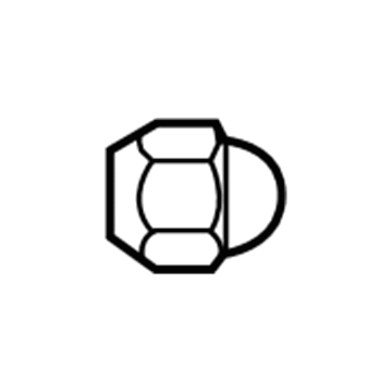 Toyota 90942-A1002 Wheel Nut