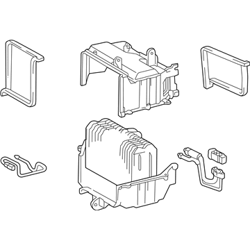 Toyota 88510-02080 Evaporator Assembly