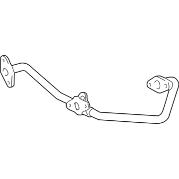 Toyota 25611-75021 EGR Pipe