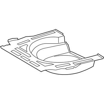 Toyota 58311-12270 Rear Floor Pan