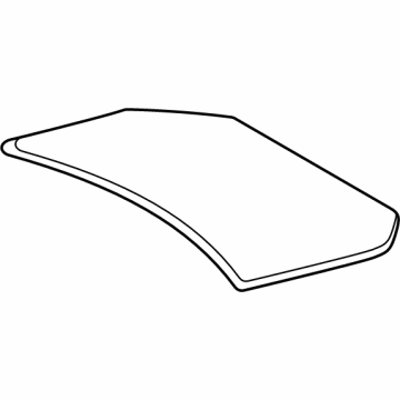 Toyota 78951-0E010 Tray, Rear