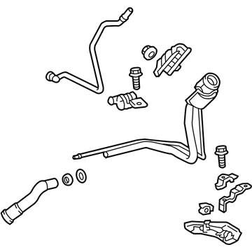 2012 Toyota Camry Fuel Filler Neck - 77210-06180