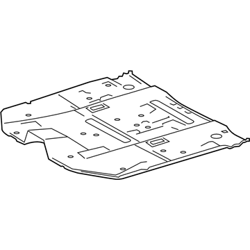 Toyota 58111-0E918 Front Floor Pan